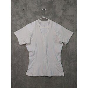 Alignmed Shirt Womens 2XL White Posture Correcting Zip Up 2.0 Neuroband Tech